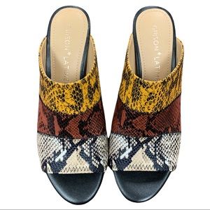 NWOT GIBSON LATIMER Mya SANDAL Mule SZ  7